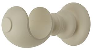 Modern Country Pole Cup Bracket 45mm, 55mm, Pearl