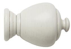 Modern Country 45mm, 55mm Sugar Pot Finial, Brushed Ivory