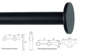 Cameron Fuller 19mm/19mm Double Pole Graphite Stopper