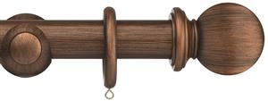 Integra Masterpiece 35mm, 50mm Pole Burnished Bronze, Cup, Ball