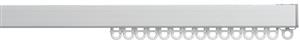 Silent Gliss 6870 Hand Drawn Silent Curtain Track Anodised Silver