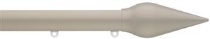Silent Gliss Metropole 30mm 7610 Taupe Spear Finial
