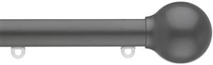 Silent Gliss Metropole 30mm 7610 Charcoal Ball End Finial
