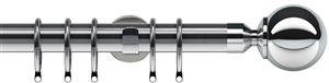 Speedy Poles Apart 28mm Pole Cylinder Chrome Ball
