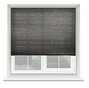 Speedy 25mm Pleated Non Woven Blind Charcoal Grey