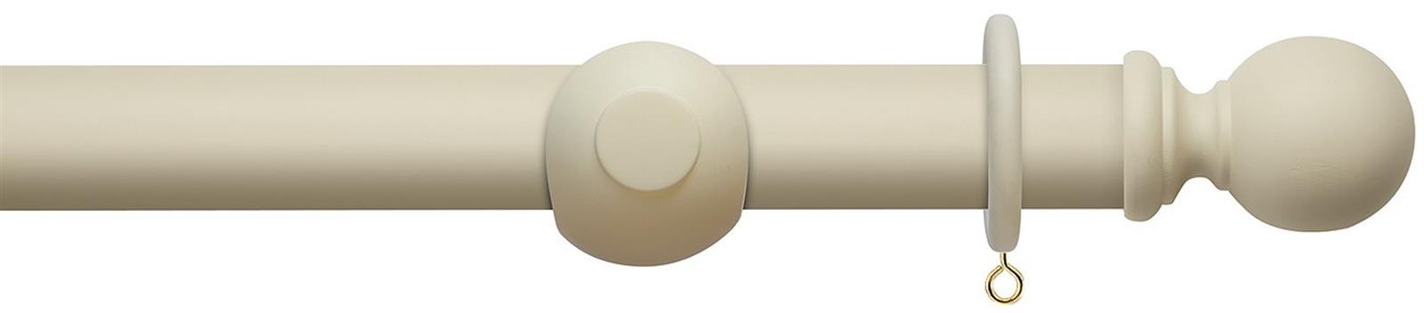 Modern Country 45mm, 55mm Pole, Pearl, Ball