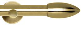 Neo 28mm Eyelet Pole Spun Brass Cylinder Bullet