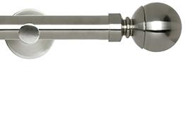 Neo 28mm Eyelet Pole Stainless Steel Cylinder Ball