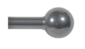 Cameron Fuller 19mm Metal Curtain Pole Pewter Ball