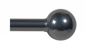 Cameron Fuller 19mm Metal Curtain Pole Graphite Ball