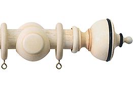 Jones Cathedral 30mm Handcrafted Pole Ivory, Exeter