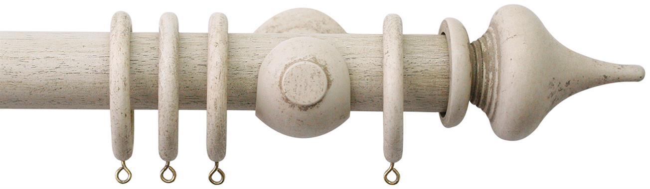 Jones Hardwick 40mm Handcrafted Wood Pole Putty, Minaret