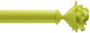 Byron Floral Neon 45mm 55mm Curtain Pole Lime Green, Rose