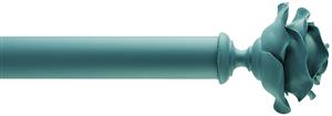 Byron Floral Neon 45mm 55mm Curtain Pole Turquoise, Rose
