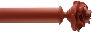 Byron Floral Neon 45mm 55mm Curtain Pole Red, Rose