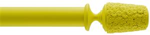 Byron Floral Neon 35mm 45mm Curtain Pole Yellow, Daisy