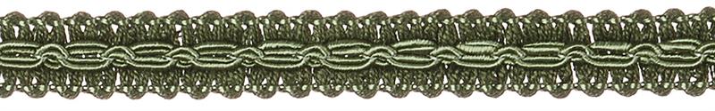 JLS Upholstery 13mm Braid Trimming, Forest
