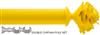 Byron Floral Neon 35mm 55mm Double Pole Yellow, Rose