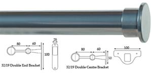 Cameron Fuller 32mm/19mm Double Pole Chrome Stopper