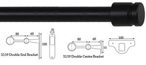 Cameron Fuller 32mm/19mm Double Pole Black Collar