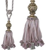 Jones Florentine Rope Tieback Ribbon, Lavender