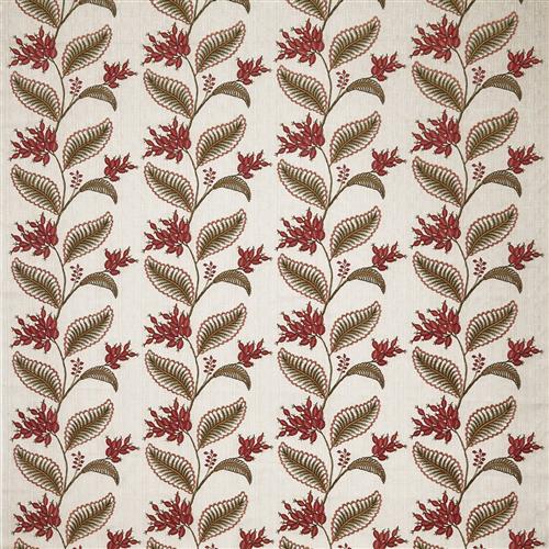 Iliv Arts and Crafts Berry Vine Ruby Fabric