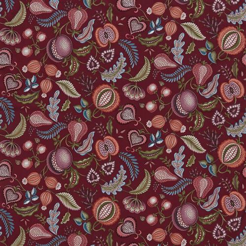 Iliv Arts and Crafts Harvest Ruby Fabric