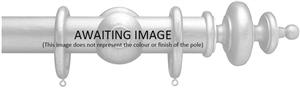 Advent 35mm Curtain Pole Distressed Bronze Classic Turned