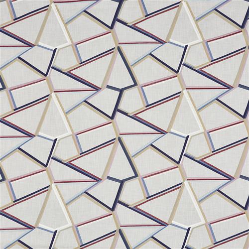 Prestigious Abstract Tetris Marshmallow Fabric