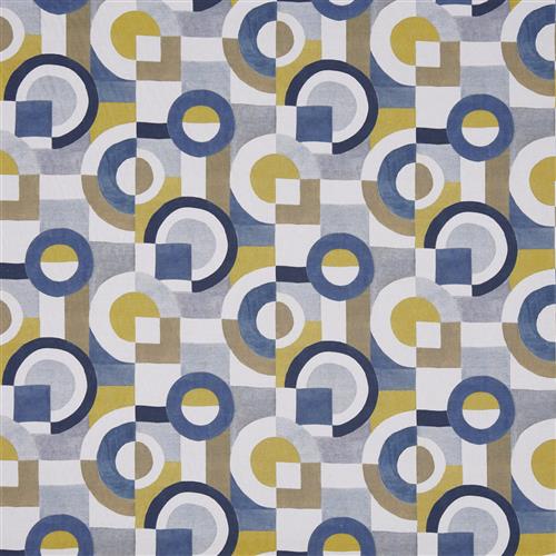 Prestigious Abstract Puzzle Whirlpool Fabric