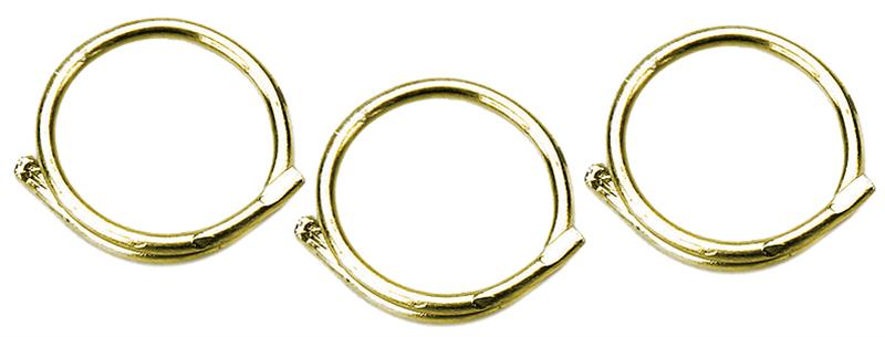 Jones Brass Split Rings