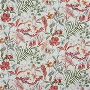 Prestigious Textiles Harlow Honeysuckle Cranberry Fabric