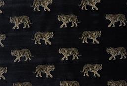Porter & Stone Serengeti Tiger Noir Fabric