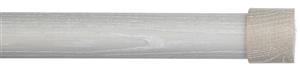 Byron Delano 35mm 45mm Curtain Pole Limed Grey End Cap
