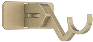 Arc 25mm Metal Adjustable Passing Bracket, Soft Brass