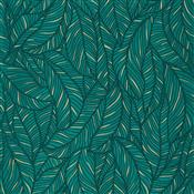 Clarke & Clarke Exotica 2 Selva Emerald Wallpaper