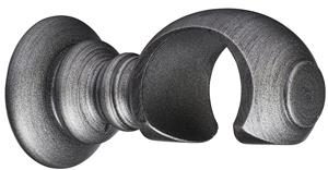 Museum 45mm & 55mm Wood Clasp Bracket Satin Pewter