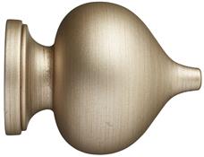 Museum 35mm 45mm & 55mm Finial only Florence Satin Oyster