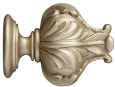 Museum 35mm 45mm & 55mm Finial only Vienna Satin Oyster
