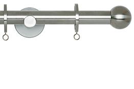 Neo 19mm Curtain Pole Stainless Steel Ball