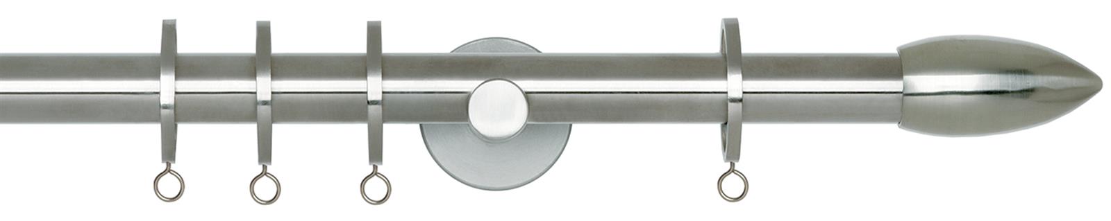 Neo 19mm Pole Stainless Steel Bullet