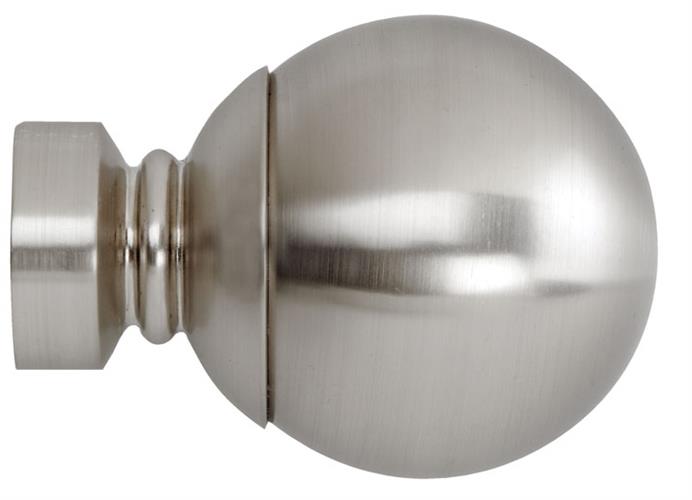 Neo 35mm Pole Ball Finial Only, Stainless Steel