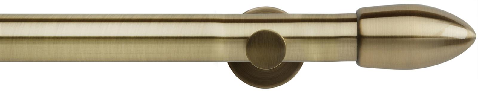 Neo 35mm Eyelet Pole Spun Brass Bullet