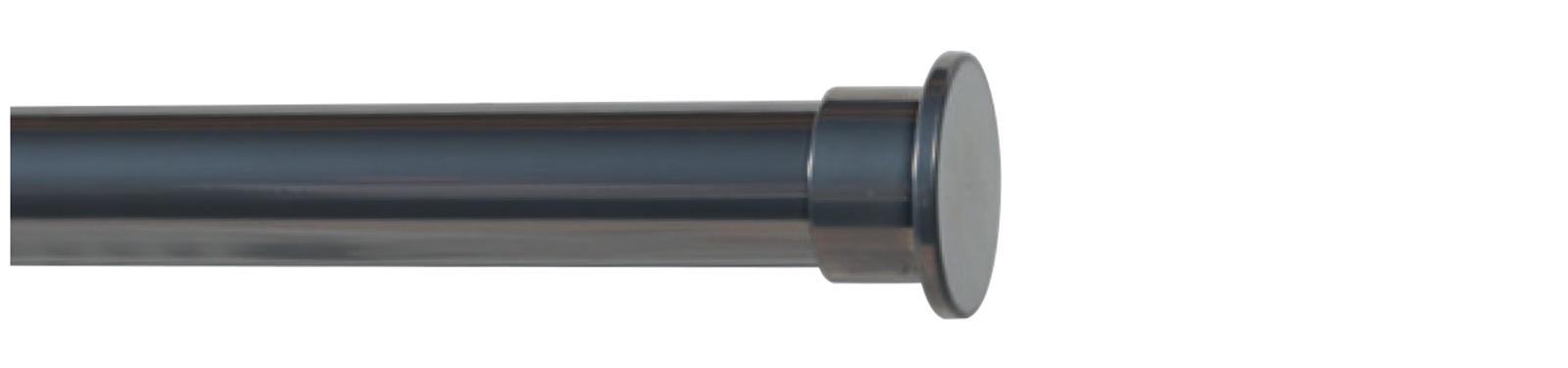 Cameron Fuller 32mm Metal Curtain Pole Graphite Stopper