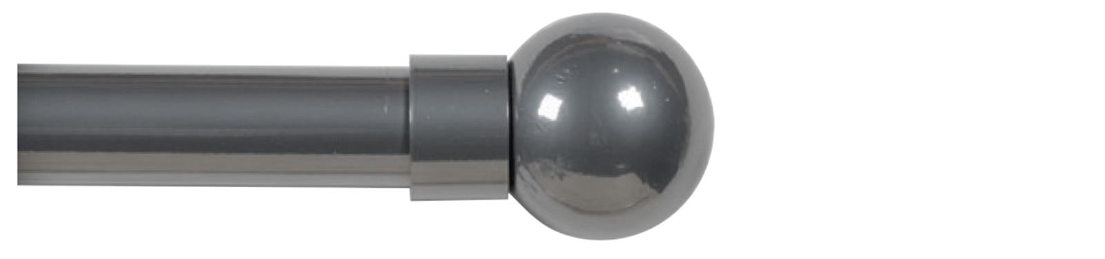 Cameron Fuller 32mm Metal Curtain Pole Pewter Ball