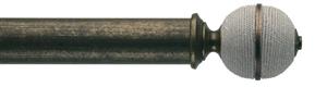Byron Rope 35mm, 45mm Pole Orb Antique Gilt