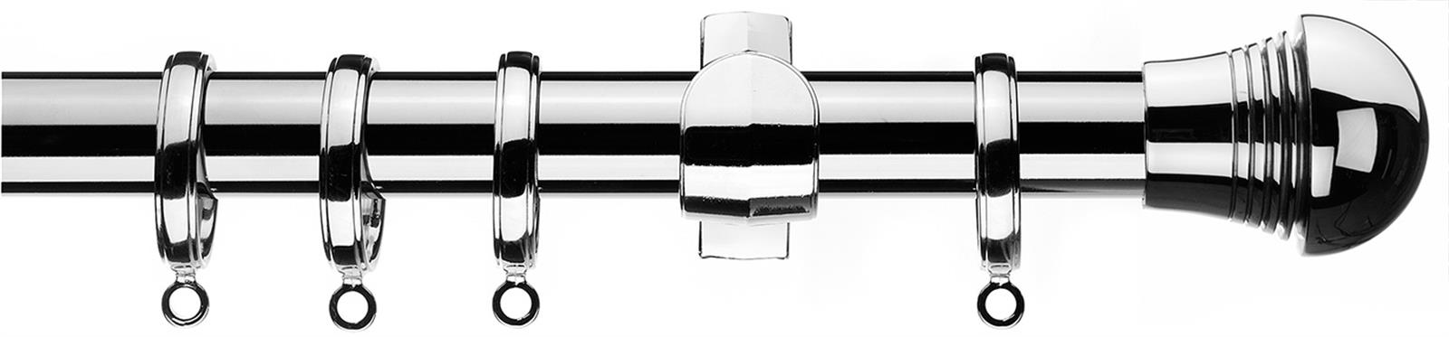 Integra Inspired Lustra 28mm Pole Curvatura Chrome Quaza
