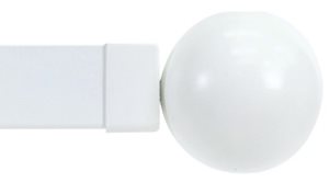 Cameron Fuller System 30 Bendable Curtain Track Ball White