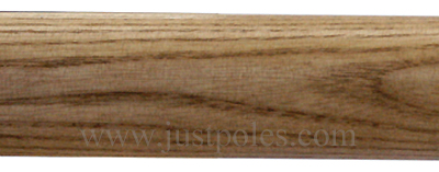 Jones Strand 35mm Wood Pole Only, Light Oak